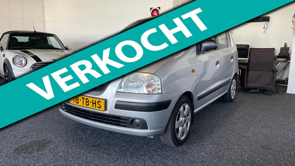 Hyundai Atos 1.1i Active World Cup edition, Airco, 5-deurs, Voorwielaandrijving, Stof, 31 €/maand, 4 cilinders