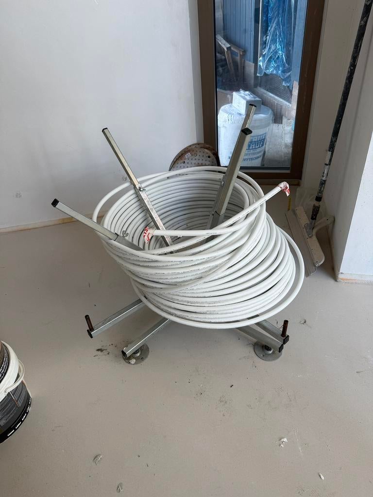 Henco vloerverwarming buizen haspel, Ophalen of Verzenden, Zo goed als nieuw