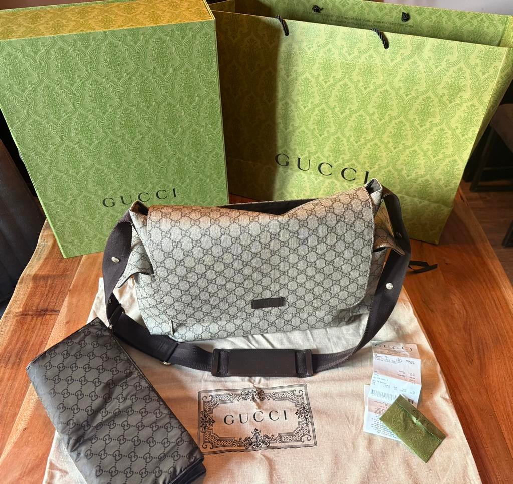 Gucci luiertas, Ophalen of Verzenden, Zo goed als nieuw, Schoudertas