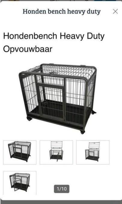 Heavy duty bench, weinig stevig en handig, Dieren en Toebehoren, Ophalen, Gebruikt