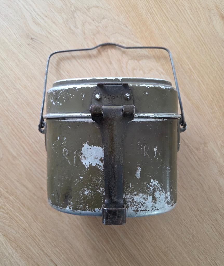 Duits M31 Kochgeschirr WO2, Verzamelen, Militaria | Tweede Wereldoorlog, Ophalen of Verzenden, Landmacht, Duitsland, Overige typen