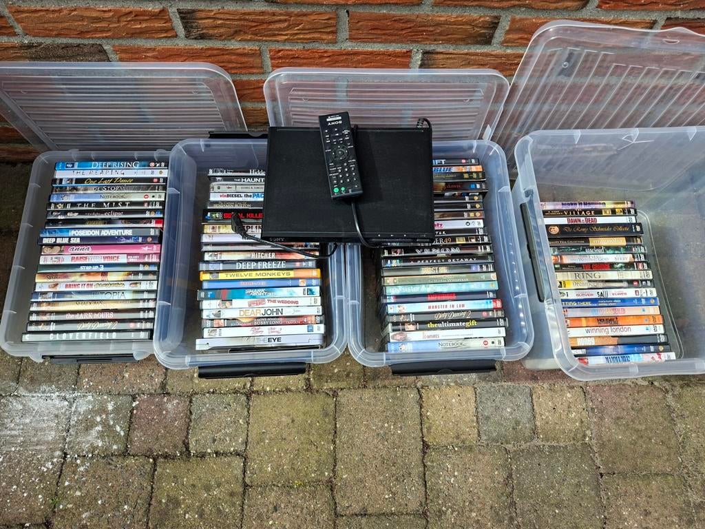 Dvd's inc dvd speler, Alle leeftijden, Ophalen of Verzenden, Zo goed als nieuw