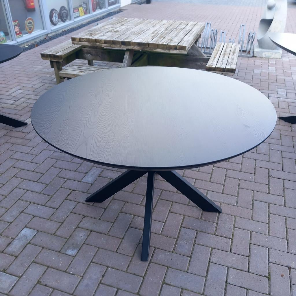 Ronde eettafel , 130 cm doorsnee. Nieuw !, Huis en Inrichting, Tafels | Eettafels, Ophalen, Rond, 100 tot 150 cm, 100 tot 150 cm