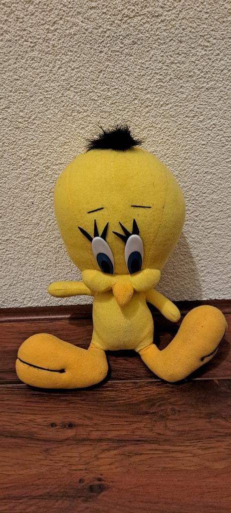 Vintage Tweety knuffel van 30 cm groot., Kinderen en Baby's, Speelgoed | Knuffels en Pluche, Ophalen of Verzenden, Gebruikt, Overige typen