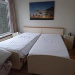 Bedombouw 180x210 met 2 elektrisch verstelbare bedbodems, Ophalen, 210 cm, Tweepersoons, 180 cm