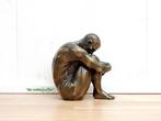 058* Bronzen sterke man (Boven €75 geen verzendkosten), Ophalen of Verzenden, Nieuw, Overige materialen, Mensenbeeld