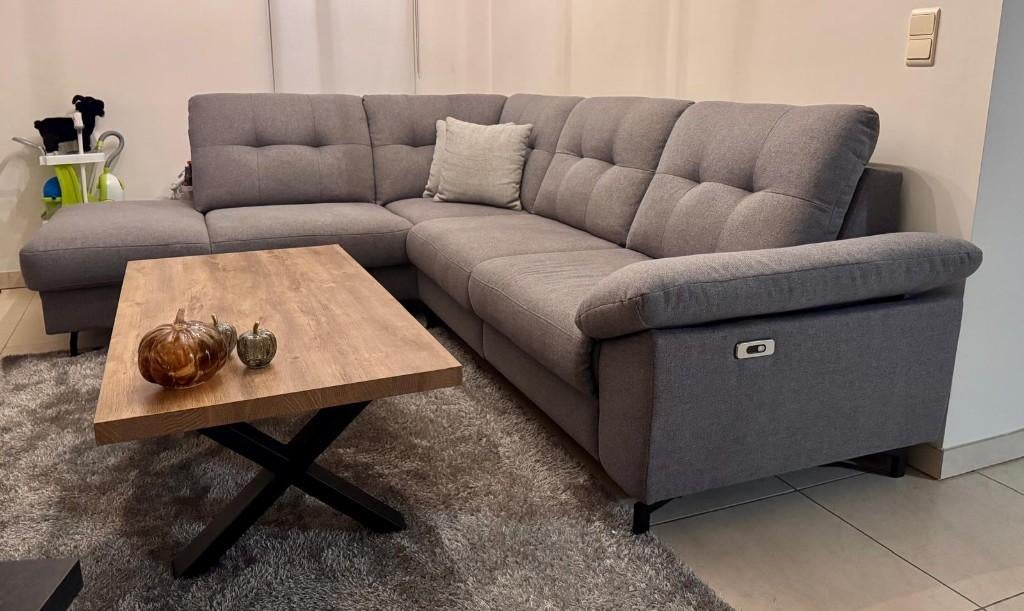 Hoeksalon van Krea, Huis en Inrichting, Ophalen, Zo goed als nieuw, Metaal, Minder dan 50 cm
