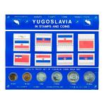 Joegoslavië set Dinars 1982 Proof & postzegels 1980 in verpa, Ophalen of Verzenden, Joegoslavië, Setje