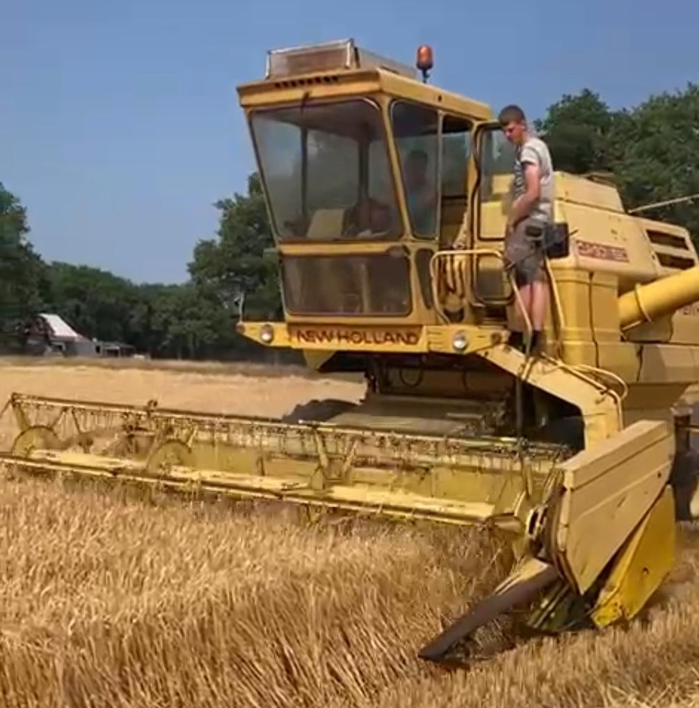 New Holland Clayson 1550 Combine - Direct uit het werk, Ophalen of Verzenden, Akkerbouw, Oogstmachine