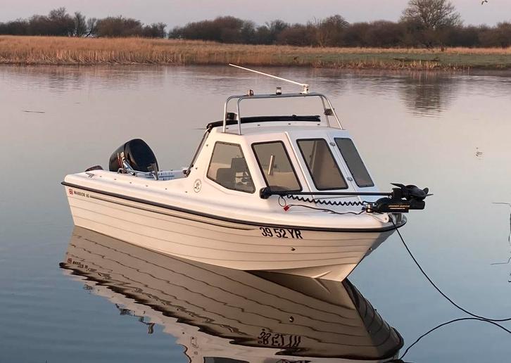 Warrior 165 70 pk Suzuki 4-takt Pega trailer en Minn Kota, Watersport en Boten, Vis- en Consoleboten, Zo goed als nieuw, 70 pk of meer