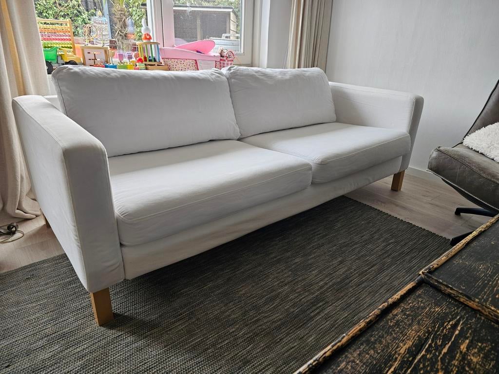 Ikea Karlstad bank 3zits, Ophalen, Gebruikt, 75 tot 100 cm, Tweepersoons