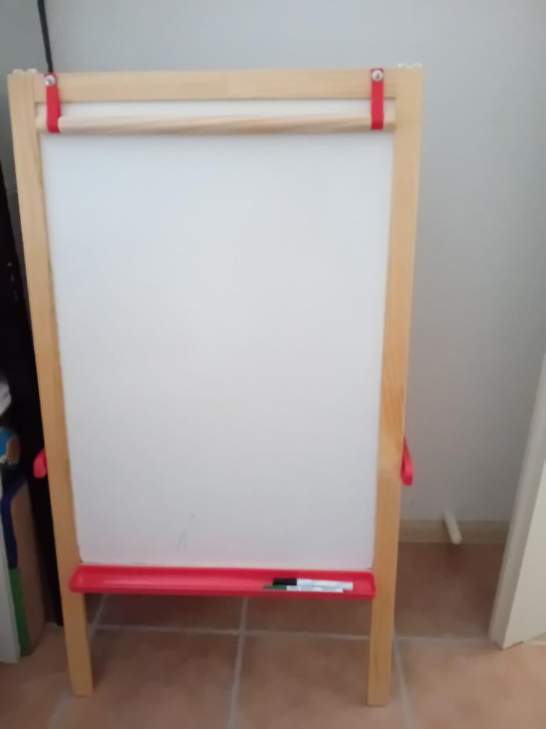 Ikea tekenbord en telraam, Ophalen, Krijtbord