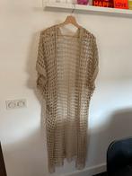 Nieuw lang gehaakt vest one size, Ophalen of Verzenden, Nieuw, Beige