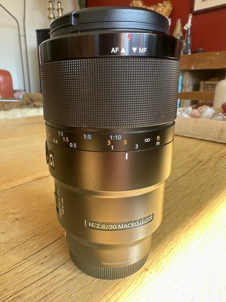 Sony FE 90mm F2.8 Macro G-OSS, Audio, Tv en Foto, Fotografie | Lenzen en Objectieven, Ophalen of Verzenden, Zo goed als nieuw