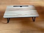 Bedtafeltje, inklapbaar, Ophalen, Tot twee personen, 50 tot 100 cm, Zo goed als nieuw