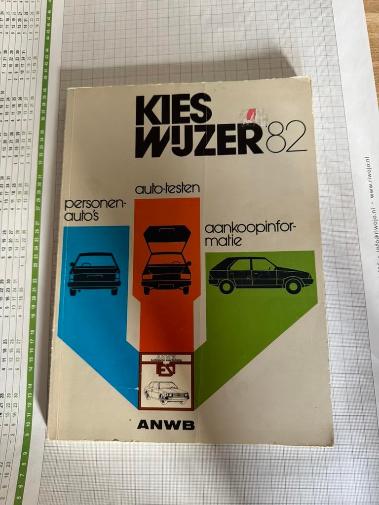 Kieswijzer autoboek 1982, Ophalen of Verzenden, Gelezen