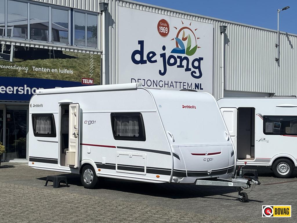 Dethleffs C'Go 495 FR Cassette Luifel, Caravans en Kamperen, Caravans, Rondzit, Bedrijf, Overige typen, Dethleffs