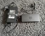 Dell D6000 dockingstation met adapter, Computers en Software, Dockingstations, Ophalen, Zo goed als nieuw, Docking station, Laptop