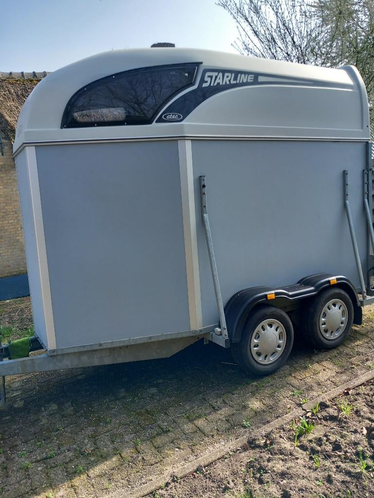 ATEC STARLINE 1 1/2 paards, Ophalen, Gebruikt, Hout, 1½-paards trailer