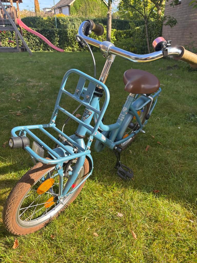 Alpina meisjesfiets voor 4-5 jaar, Fietsen en Brommers, Ophalen, Gebruikt, Terugtraprem, 16 tot 20 inch