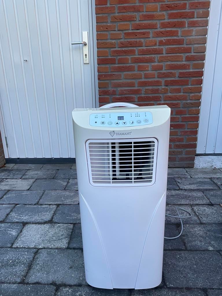 Diamant airco op wielen met afstandsbediening, Witgoed en Apparatuur, Airco's, Ophalen, Minder dan 60 m³, 3 snelheden of meer