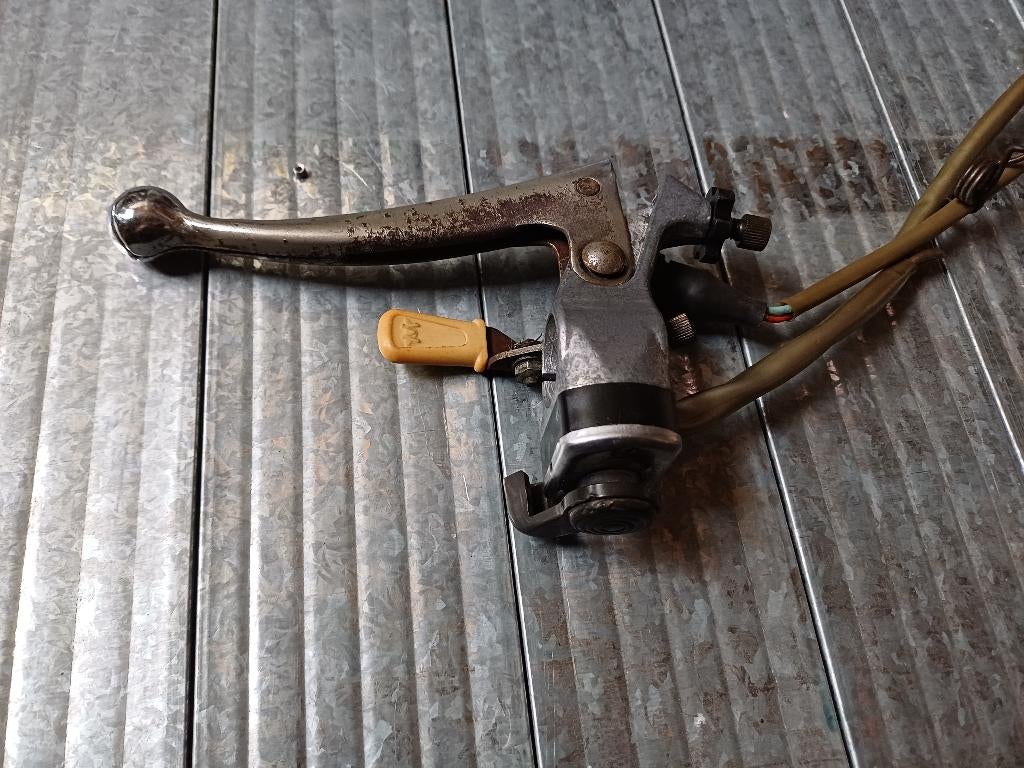 Mobylette linker stuur hendel met knipperlichten schakelaar, Ophalen of Verzenden, Gebruikt, Overige typen, Overige merken