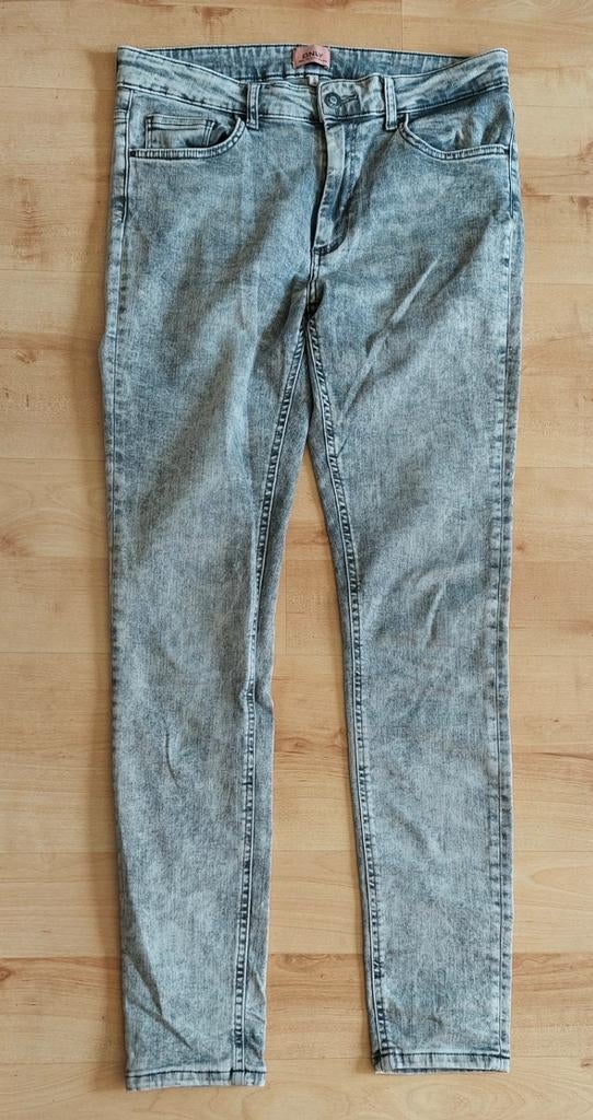 ONLY grijze jeans, maat XL, Only, Ophalen of Verzenden, Zo goed als nieuw, W30 - W32 (confectie 38/40)