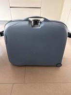 Samsonite Koffer - Handbagage - Grijs - Met Wieltjes, Gebruikt, Hard kunststof, Slot, 55 cm of meer