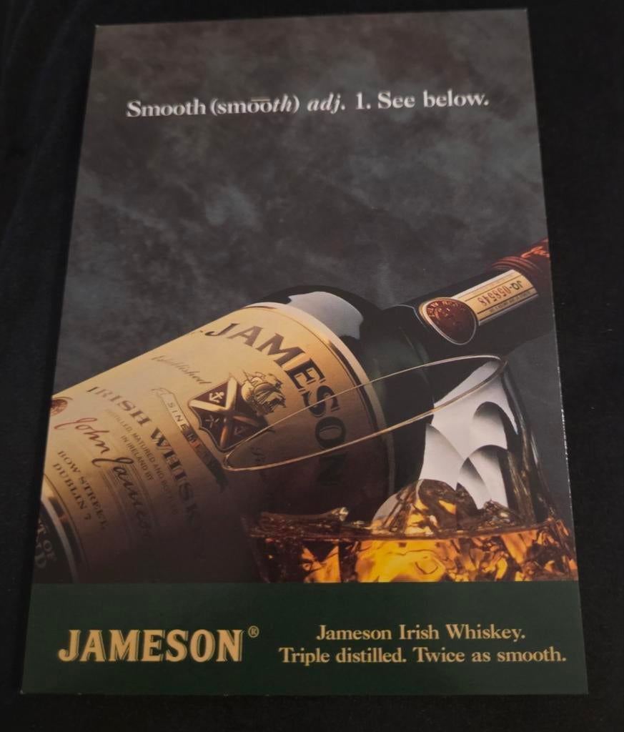 Jameson Irish Whiskey, Verzenden, Ongelopen, Overige thema's