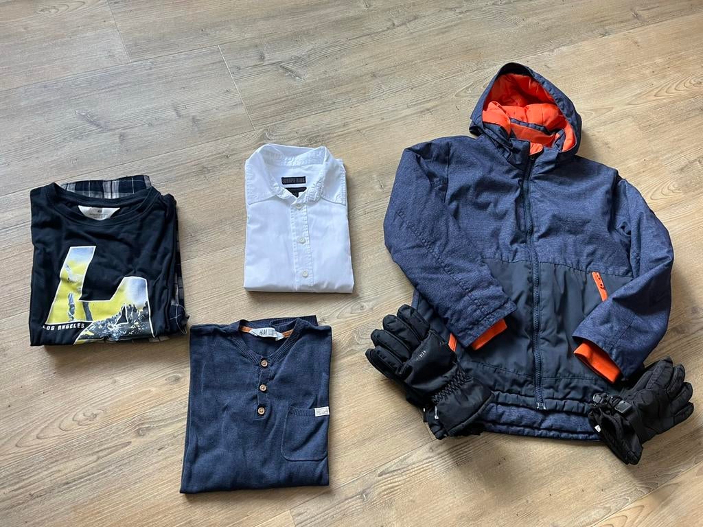 Klein setje jongens kleding maat 134-140, Ophalen of Verzenden, Zo goed als nieuw, Maat 134