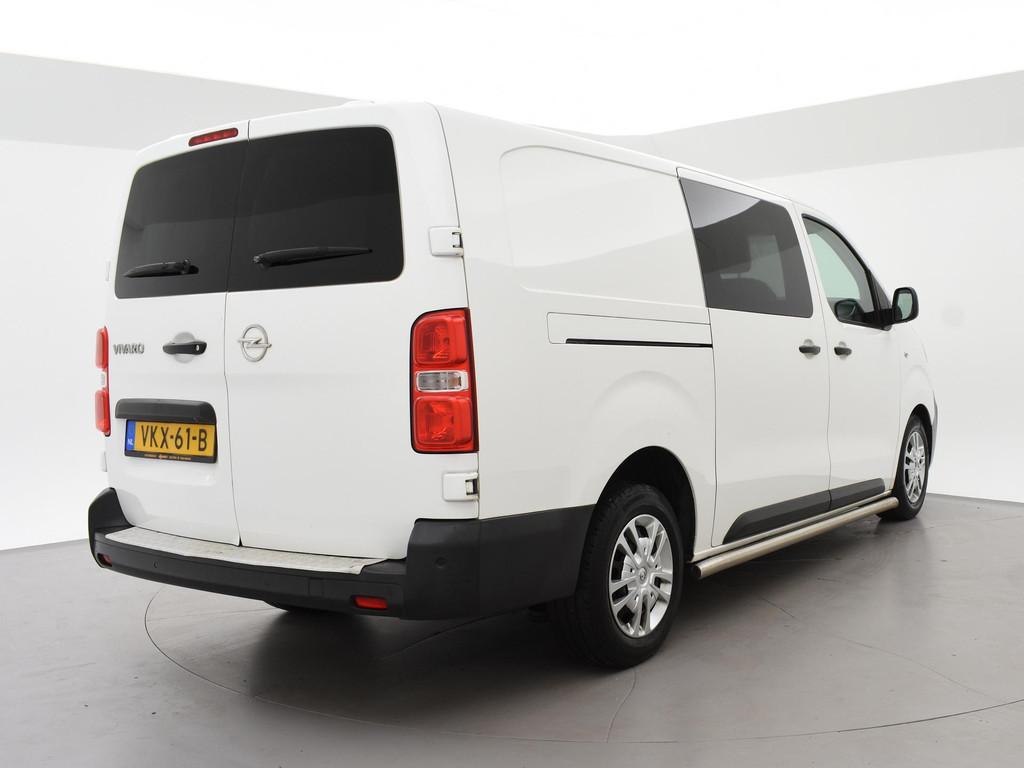 Opel Vivaro 2.0 CDTI AUT. L3H1 DUBBEL CABINE + CAMERA | APPL, Stof, Gebruikt, Euro 6, 4 cilinders
