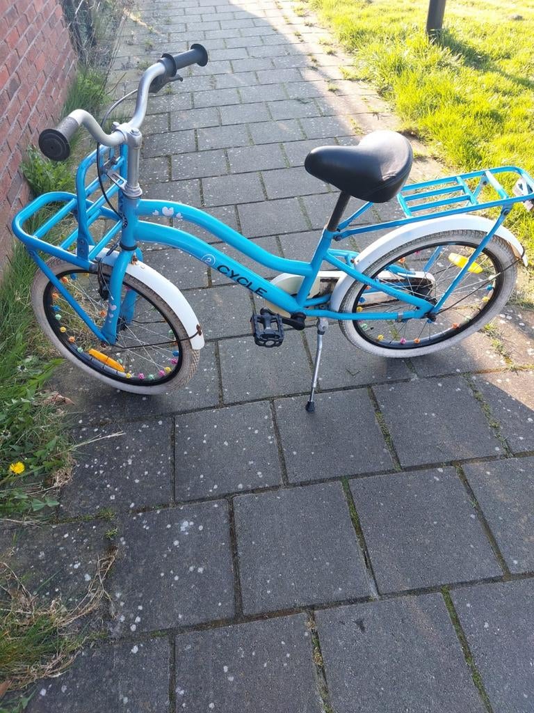 Gebruikte goedfietsende Merk: 2Cycle 20 inch meisjesfiets., Ophalen, Gebruikt, 20 inch