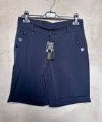 Mi Piace travelstof bermuda maat: M dark blue, Ophalen of Verzenden, Nieuw, Maat 38/40 (M), Blauw