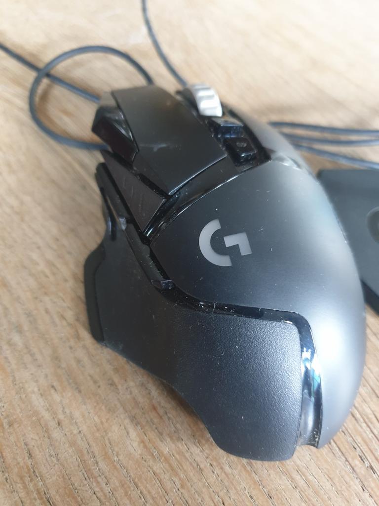 Logitech G502 HERO Gaming Muis - Bedraad, Computers en Software, Muizen, Rechtshandig, Muis, Gebruikt, Ophalen of Verzenden