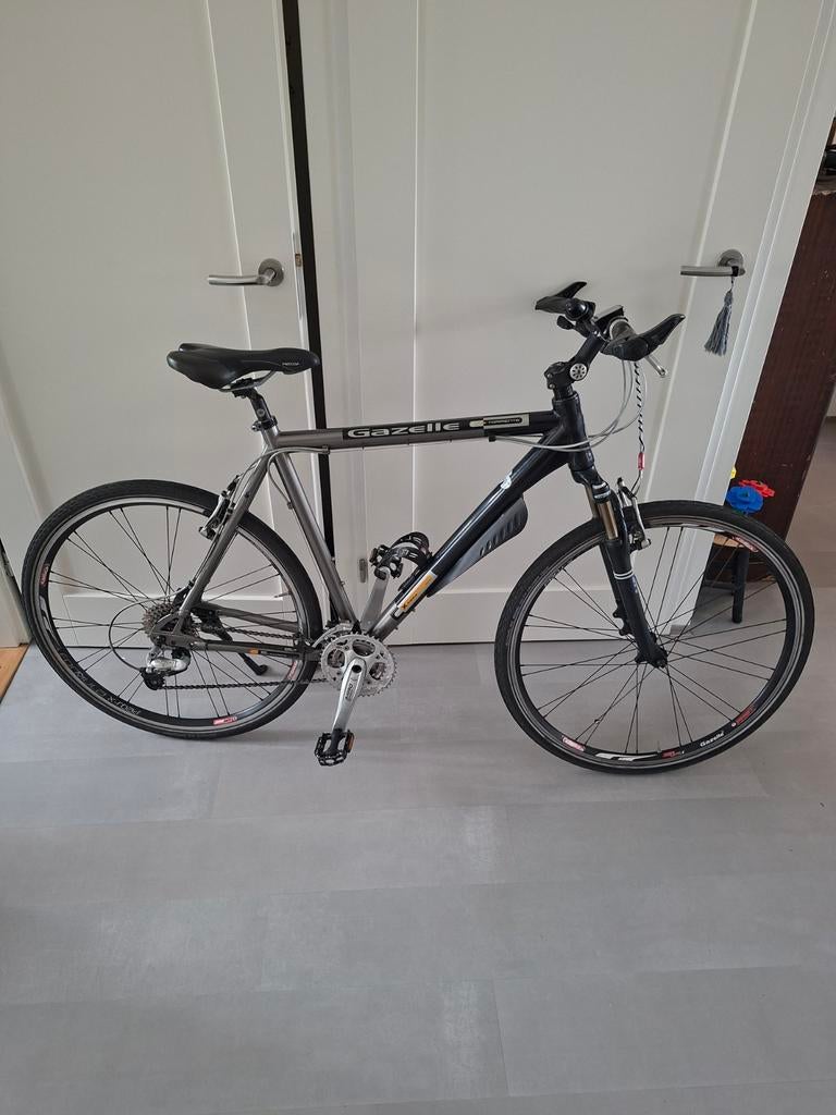 Gazelle torrente alu 606 series, Ophalen, 28 inch, Gebruikt, Vering