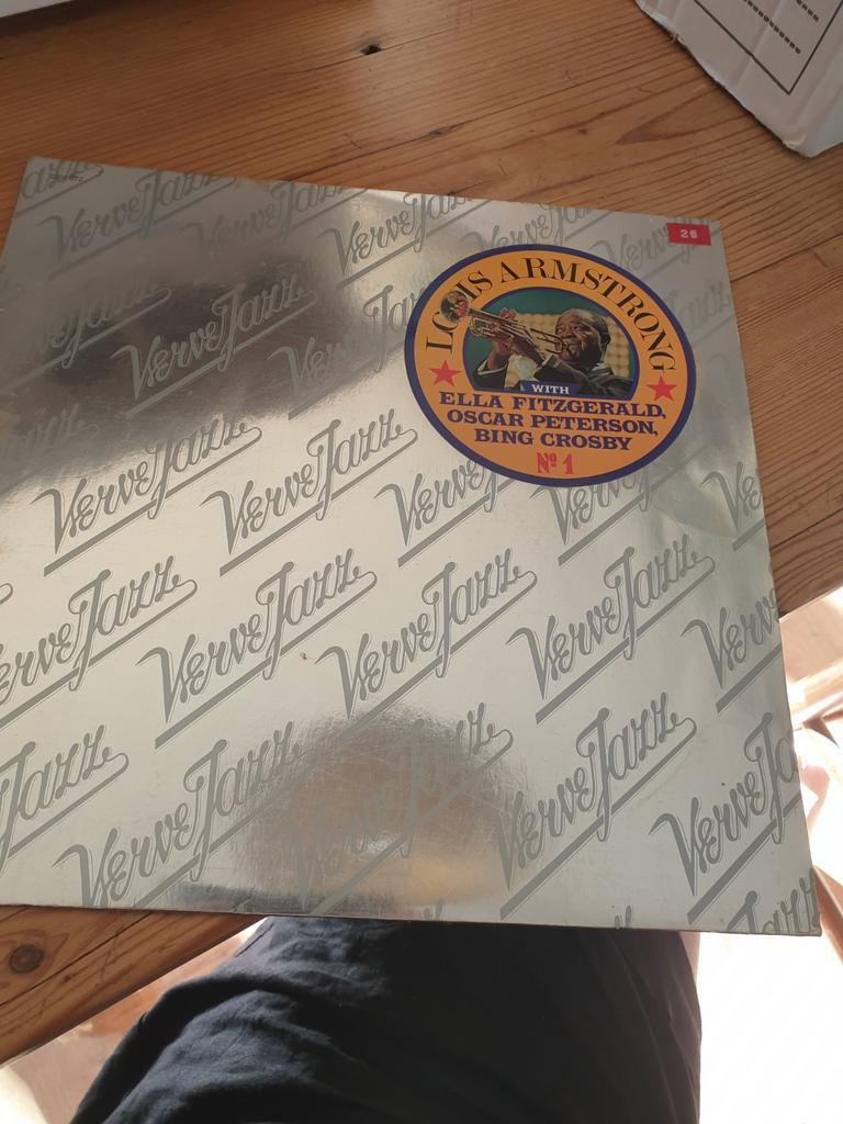 Louis Armstrong - Verve Jazz No. 1 LP (Gebruikt), Ophalen of Verzenden