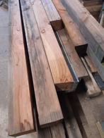 Partij z.g.a.n.Douglas balkhout 140x140 mm, 3 m1 lang, Ophalen, Nieuw, 250 cm of meer, Planken