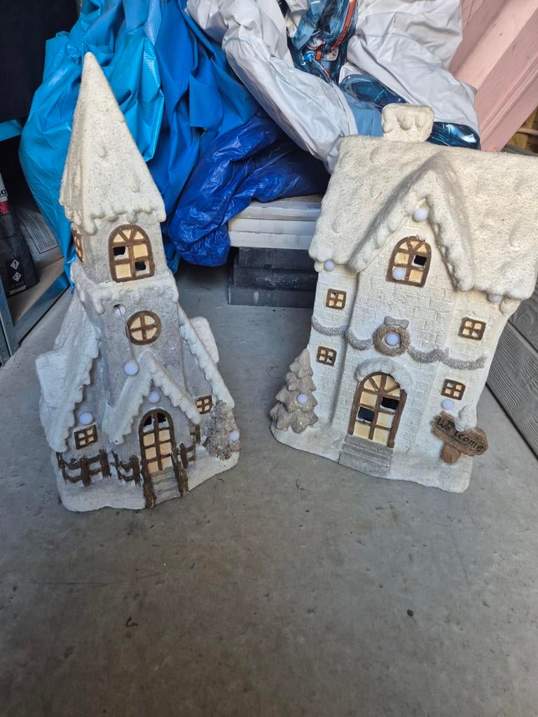 Kersthuisjes, Ophalen