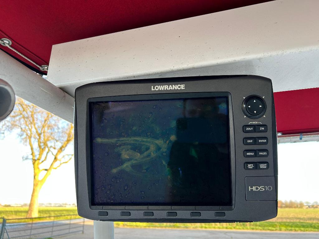 Lowrance HDS10, Ophalen, Gebruikt, Dekbeslag, Zeilboot of Motorboot