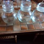 Glazen voorraadpot/ snoeppot - afm: 22 x 55, Ophalen of Verzenden, Nieuw