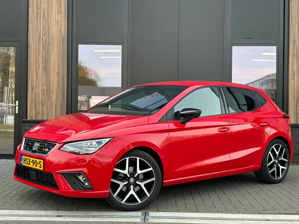 Seat Ibiza FR 1.0 TSI 115pk | DSG | CARPLAY | LED | lage KM, Stof, Zwart, 580 kg, 1072 kg