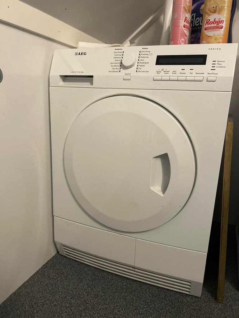 AEG condensdroger - defect voor onderdelen/reparatie, Ophalen, Niet werkend, Voorlader, Condens