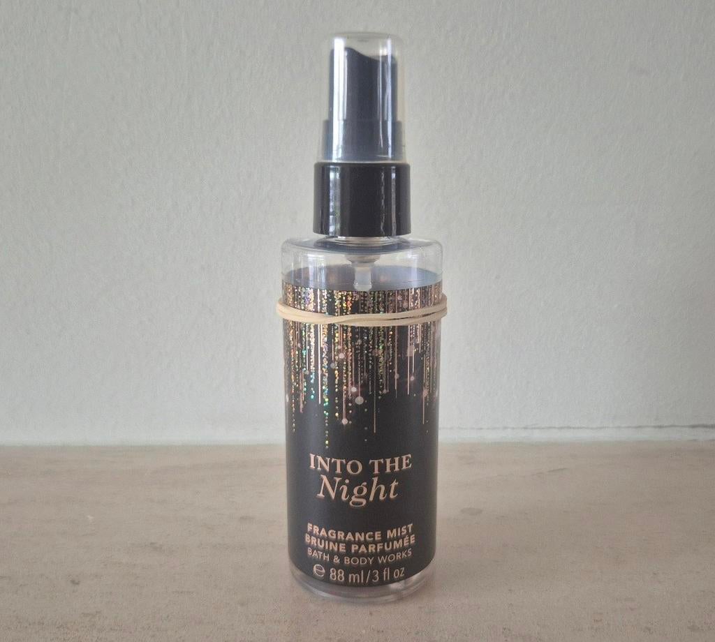 BBW Bath & Body Works bodymist | Into the Night | zgan, Ophalen, Zo goed als nieuw, Deodorant of Bodyspray