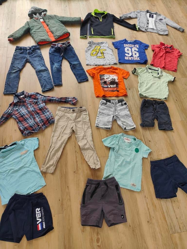 19dlg zomerkleding pakket jongen maat 104 Max Verstappen jas, Ophalen of Verzenden, Gebruikt, Jongen, Jas