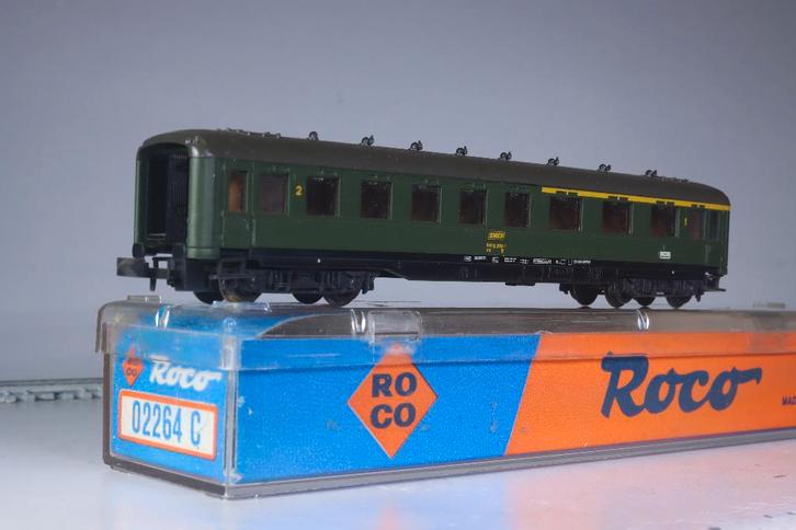 Sneltreinwagen 1e/2e kl type A3B5, SNCF, Hobby en Vrije tijd, Modeltreinen | N-Spoor, Zo goed als nieuw, Wagon, Gelijkstroom, Arnold