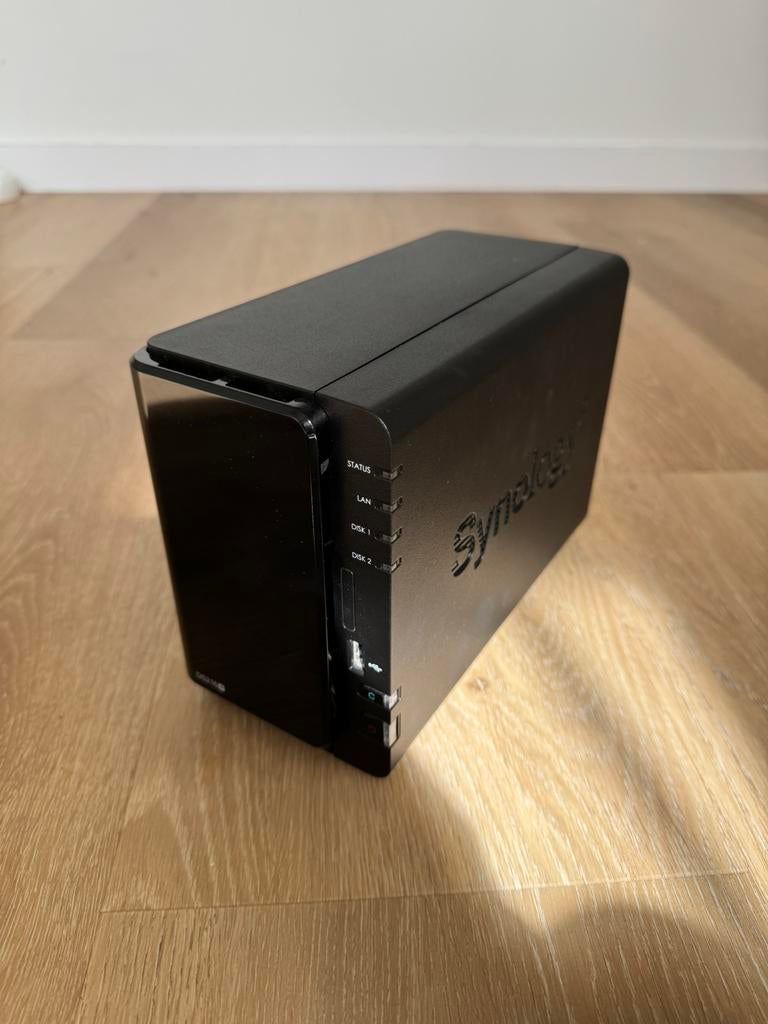 Synology NAS DS216+ 2x3TB schijven, Computers en Software, NAS, Ophalen of Verzenden, Gebruikt