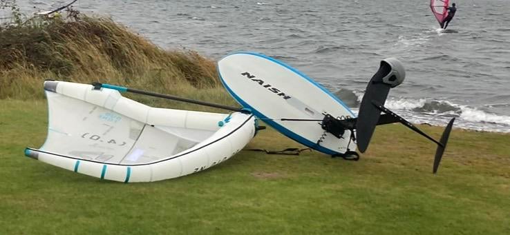 Naish Hover Ascend Ultra Carbon, Ophalen, Zo goed als nieuw, Wingsurf-board