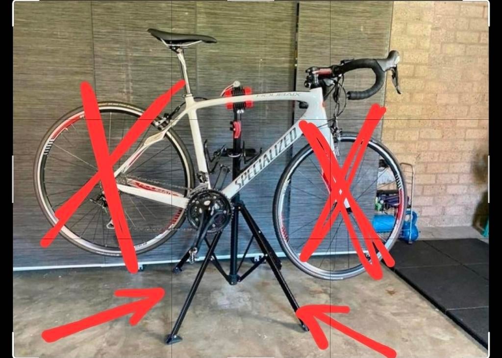 Fiets reparatiestandaard / montage standaard, Fietsen en Brommers, Fietsaccessoires | Fietsgereedschap, Ophalen, Gebruikt, Overig gereedschap