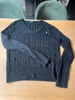 Ralph Lauren zwarte kabeltrui maat xl (tg), Ophalen of Verzenden, Zo goed als nieuw, Maat 56/58 (XL), Zwart