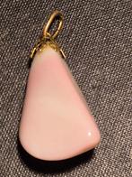 Opaal hanger, roze., Ophalen of Verzenden